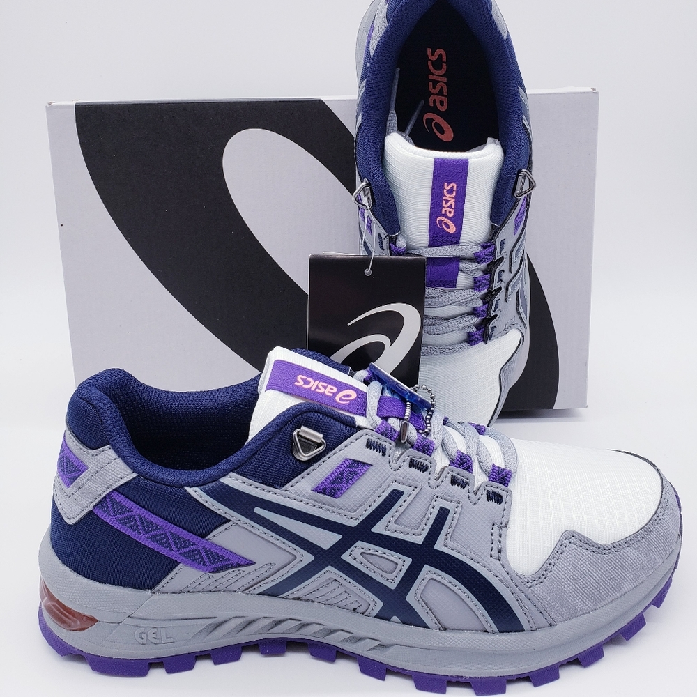 Asics Gel Citrek Gray Purple Blue - Picture 4 of 6